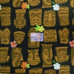 Alexander Henry Tahiti Tiki Cotton Fabric By The Yard