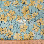 Daylilies Michael Miller Cotton Fabric By Yard