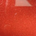 Red Sparkle Vinyl Fabric By The Yard