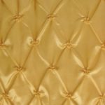 Gold Button Style Taffeta Fabric By The Yard