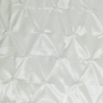 White Button Style Taffeta Fabric By The Yard