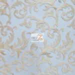 Cocktail Vogue Floral Lace Fabric Beige By The Yard