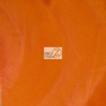 Wavy Velboa Fabric Orange By The Yard