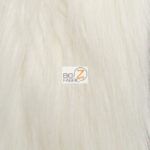 Ivory Arctic Fox Fur Fabric By The Yard