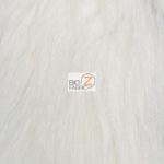 White Arctic Fox Fur Fabric By The Yard